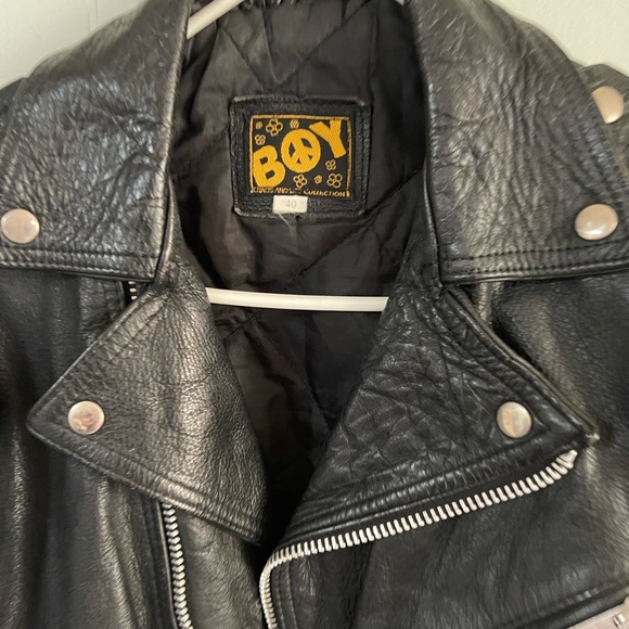 Vintage leather jacket - Picture 4 of 7